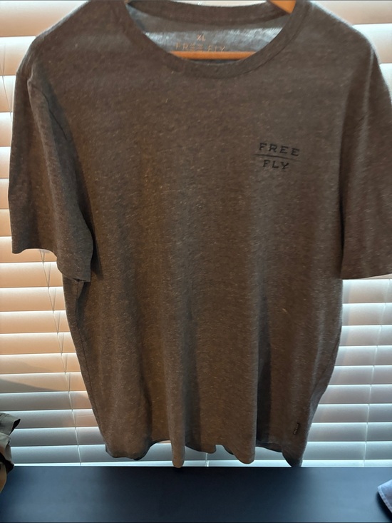 Free fly Other - Free fly  Short Sleeve Crew Tee in Charcoal